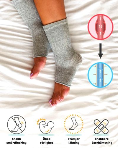 Kompressionsstrumpor - Bli kvitt smärtan!