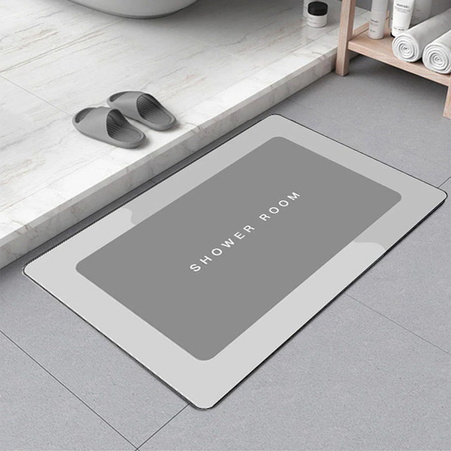Duschmatta - Slipp blöta fotspår!