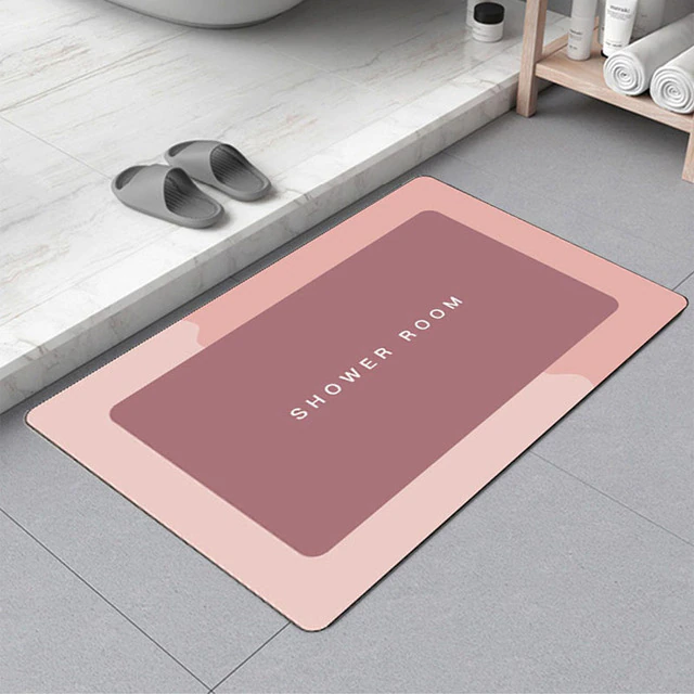 Duschmatta - Slipp blöta fotspår!