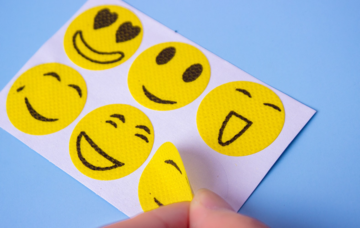 Klistermärken mot myggor 120st