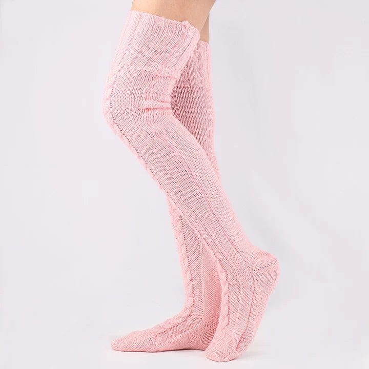 Stickade sockor - Slipp frusna fötter!