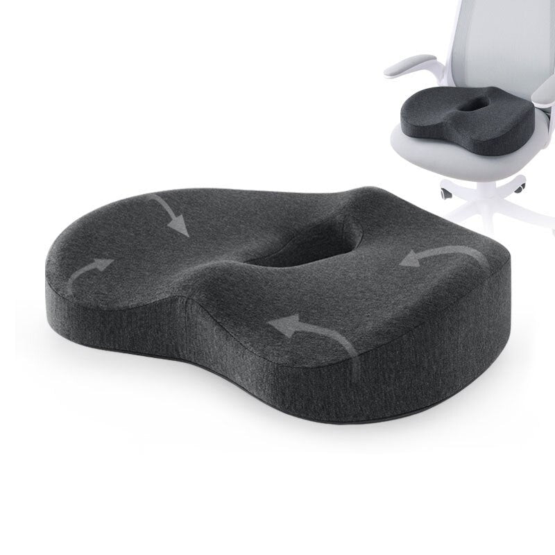 Smärtlindrande sittdyna (Svart)