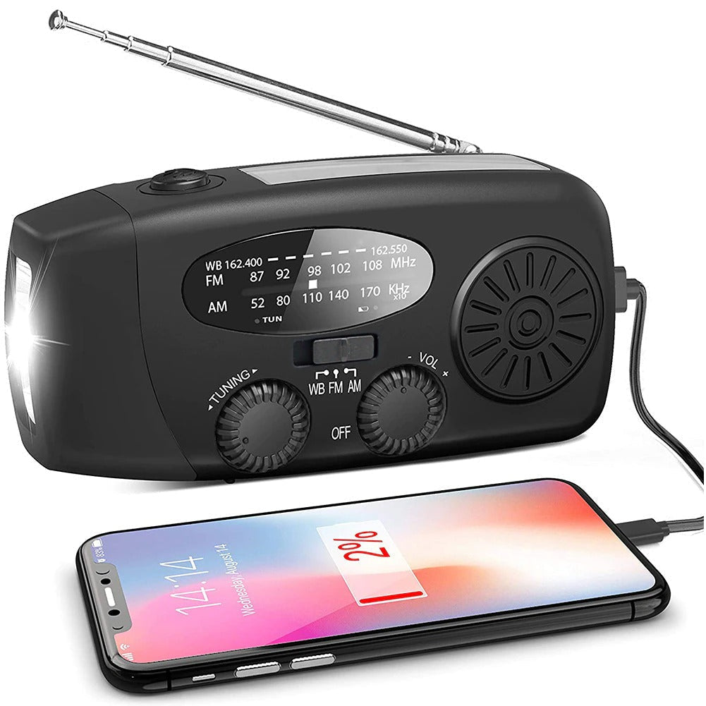 Vevradio│Vev och- solcellsdriven radio