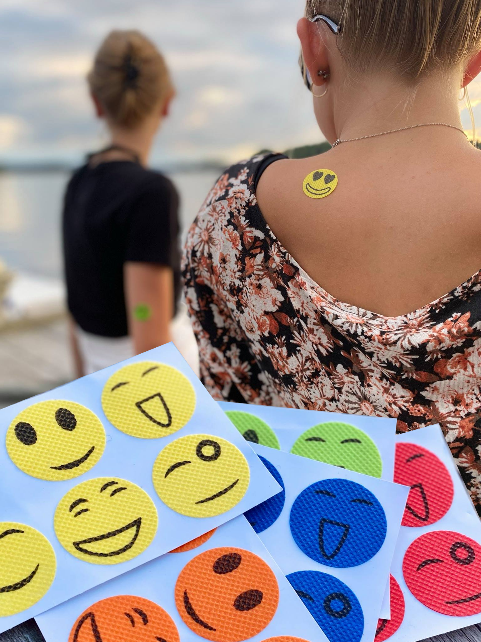 Klistermärken mot myggor 120st