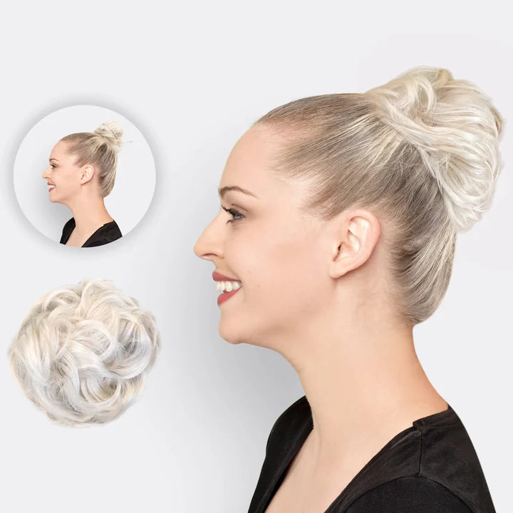 Scrunchie med Löshår